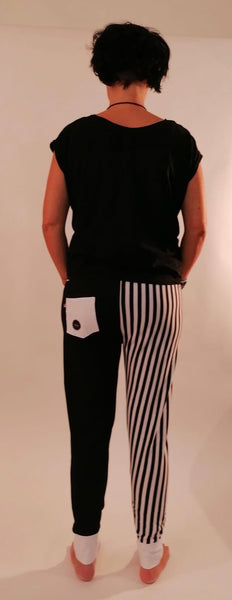 Yogahose "Stripes Black&White" // Limited Edition